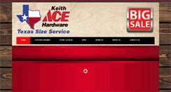 Desktop Screenshot of keithacehardware.com